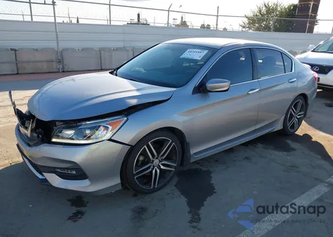 2016 Honda Accord Sport z USA, uszkodzony, nr VIN 1HGCR2F53GA221597